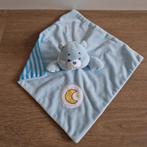 Knuffeldoekje Care Bears blauw beer maan strepen K4765, Kinderen en Baby's, Speelgoed | Knuffels en Pluche, Ophalen of Verzenden