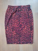 M&S mode rode rok met panterprint maat 40 nieuw met stretch, Maat 38/40 (M), Ophalen of Verzenden, Zo goed als nieuw, Boven de knie