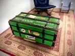Hutkoffer vintage, Huis en Inrichting, Woonaccessoires | Kisten, Ophalen, Gebruikt, Minder dan 50 cm, Minder dan 50 cm