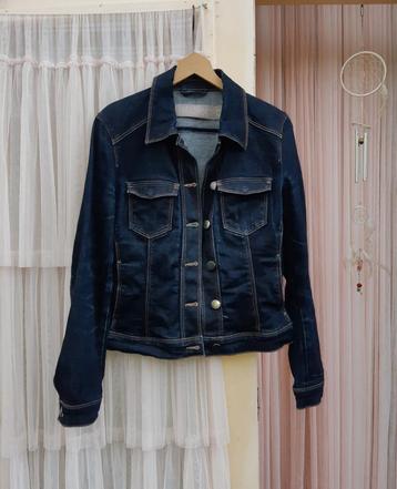 Zara Premium donkerblauw spijkerjasje jeans jacket h&m S M  beschikbaar voor biedingen