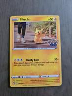 Pikachu 027 Promo Pokemon go Pokemonkaart, Ophalen of Verzenden, Nieuw, Losse kaart, Foil