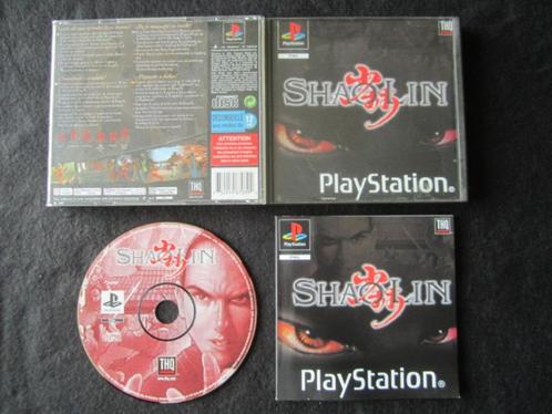 Shaolin PS1 Playstation 1, Spelcomputers en Games, Games | Sony PlayStation 1, Zo goed als nieuw, Avontuur en Actie, 1 speler