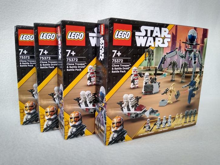 Lego Star Wars 75372 Clone Trooper & Droid Battle Pack, Kinderen en Baby's, Speelgoed | Duplo en Lego, Nieuw, Lego, Complete set
