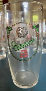 Staropramen Pivo Zlate Prahy vintage bierglas, Ophalen of Verzenden, Zo goed als nieuw, Glas of Glazen, Overige merken
