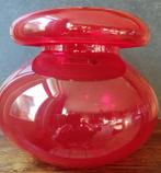 Vaas. IKEA STOCKHOLM *MARIA VINKA.  Rood glas. 1999. 25 cm., Ophalen, Minder dan 50 cm, Rood, Glas