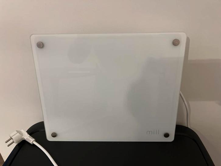 Mill Glazen Paneelverwarming - Elektrisch, Huis en Inrichting, Kachels, Zo goed als nieuw, Hangend, Overige soorten, Elektrisch