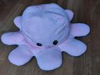 Reversible Octopus Plush - diameter ca. 70 cm - roze/blauw, Ophalen of Verzenden, Nieuw, Overige typen