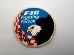 Patch RNLAF 311 Squadron F-16 Fighting Falcon swirl, Verzamelen, Verzenden, Luchtmacht, Nederland, Embleem of Badge