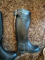 Burberry rubberen laarzen mt 36., Hoge laarzen, Zwart, Ophalen of Verzenden, Burberry