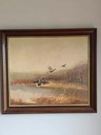 oud schilderij 0.83 * 0.73, Antiek en Kunst, Kunst | Schilderijen | Klassiek, Ophalen of Verzenden