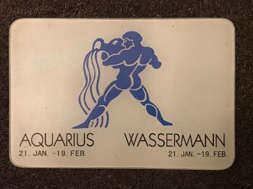Waterman Aquarius hiroscoop glazen plaat beschikbaar voor biedingen