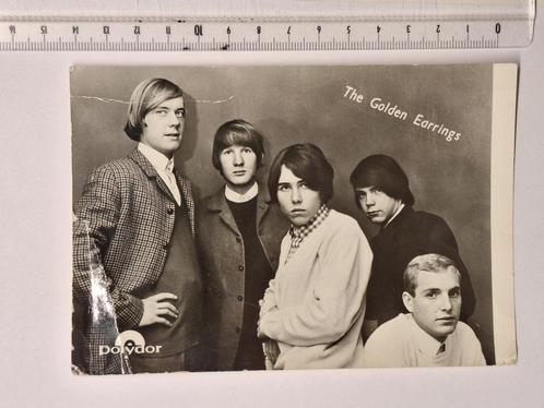 THE GOLDEN EARRINGS  oude Polydor promotie foto-kaart, Verzamelen, Muziek, Artiesten en Beroemdheden, Gebruikt, Foto of Kaart