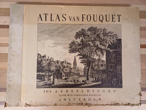 Atlas van Fouquet - 103 afbeeldingen Amsterdam, Boeken, Geschiedenis | Stad en Regio, Gelezen, 20e eeuw of later, Ophalen of Verzenden