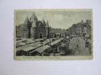 Ansichtkaarten Nederland, TC 6-82 Amsterdam, Nieuwmarkt 1955, Verzenden, 1940 tot 1960, Gelopen, Noord-Holland