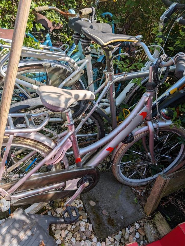 6 fietsen voor onderdelen of opknappen, Fietsen en Brommers, Overige Fietsen en Brommers, Gebruikt, Ophalen