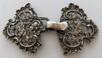 Koopje! Antieke zilveren massieve ceintuurgesp, incl verzend, Antiek en Kunst, Verzenden, Zilver
