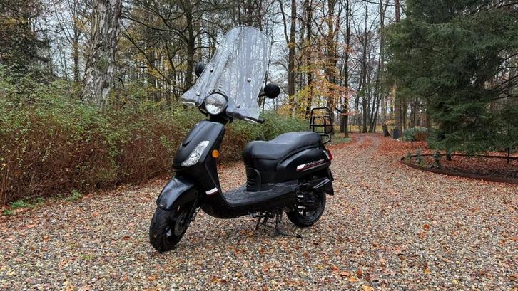 Scooter Sym Fiddle 2, Fietsen en Brommers, Snorfietsen en Snorscooters, Gebruikt, Overige merken, Benzine, Ophalen