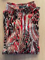 Blouse/ tuniek Essy met rood/zwart panter motief nieuw mt38, Maat 38/40 (M), Nieuw, Ophalen of Verzenden, Rood