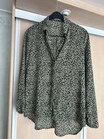 Bloesje groene tijger print maat 44, Kleding | Dames, Ophalen of Verzenden, Zo goed als nieuw, Maat 42/44 (L), Groen