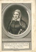 27 Ets Jacobus Houbraken - Kenau Simons Hasselaer - 1760, Antiek en Kunst, Ophalen of Verzenden