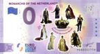 Nederland 0 Euro Monarchs of the Netherlands, Postzegels en Munten, Bankbiljetten | Nederland, Ophalen of Verzenden, Euro's, Los biljet