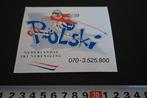 sticker strip Nederlandse Ski Vereniging ROLSKI, Ophalen, Zo goed als nieuw