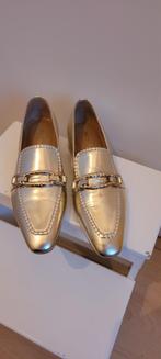 Gouden Instappers Verdi - Maat 37, Overige kleuren, Instappers, Ophalen of Verzenden, Zo goed als nieuw