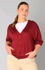 Maroon vest Veerle van Yesta Maat 50 nu €29,95, Trui of Vest, Ophalen of Verzenden, Y, Y