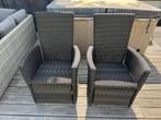 Tuinstoelen met ligfunctie, Bois Le Duc, Ophalen, Zo goed als nieuw, Wicker, Verstelbaar