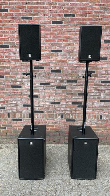 HK Audio PR:O Set – 2x 8″ Tops + 2x S210 Subs beschikbaar voor biedingen