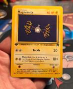 Magnemite 60/82 Team Rocket 1st Edition - NM, Ophalen of Verzenden, Zo goed als nieuw, Losse kaart, Foil