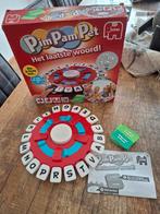 Pim pam pet het laatste woord, Hobby en Vrije tijd, Gezelschapsspellen | Bordspellen, Ophalen of Verzenden, Zo goed als nieuw