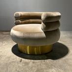 Draaifauteuil Fayah Richmond Interiors, Huis en Inrichting, Fauteuils, Ophalen, Chique, glam, Nieuw, 75 tot 100 cm