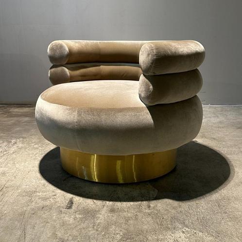 Draaifauteuil Fayah Richmond Interiors, Huis en Inrichting, Fauteuils, Nieuw, Stof, 75 tot 100 cm, 75 tot 100 cm, Ophalen