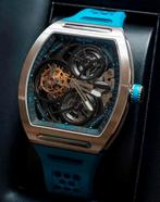 Tourbillon Skeleton Zeroo T4 Limited Edition JAPAN RM Blauw, Sieraden, Tassen en Uiterlijk, Horloges | Heren, Staal, Polshorloge