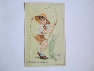 Ansichtkaarten Nederland, TC 11-14 afst. Schiedam, HG 1954 beschikbaar voor biedingen