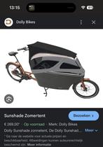 Dolly zonnescherm voor de bakfiets, Fietsen en Brommers, Fietsen | Bakfietsen, Ophalen, Zo goed als nieuw, 1 kind, Overige merken