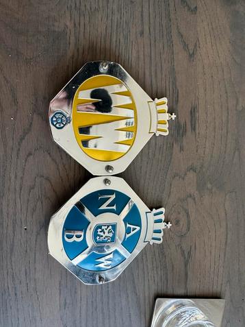 Vintage ANWB Schildenset beschikbaar voor biedingen