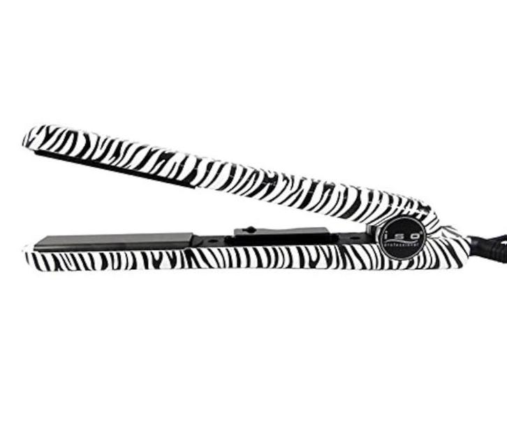 Aria Beauty Zebra Print 100% Ceramic 1.25" Pro-Styler., Sieraden, Tassen en Uiterlijk, Uiterlijk | Haarverzorging, Krultang of Stijltang