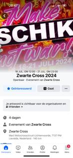 Camping kaart zwarte cross 2024, Eén persoon