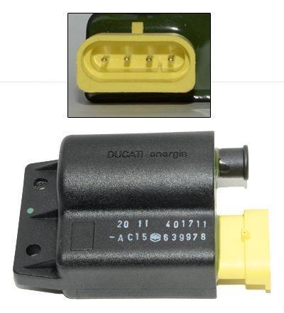 Bobine/Cdi-unit Piaggio/Vespa 45Km 4T 2V Ducati Geel NIEUW, Motoren, Tuning en Styling, Ophalen of Verzenden