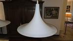 2 vintage Dijkstra Heksenhoed lampen wit metaal, Huis en Inrichting, Lampen | Hanglampen, Ophalen, Gebruikt, 50 tot 75 cm, Metaal