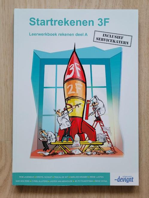 Startrekenen 3F: Leerwerkboek rekenen deel A, Boeken, Studieboeken en Cursussen, Zo goed als nieuw, MBO, Beta, Ophalen