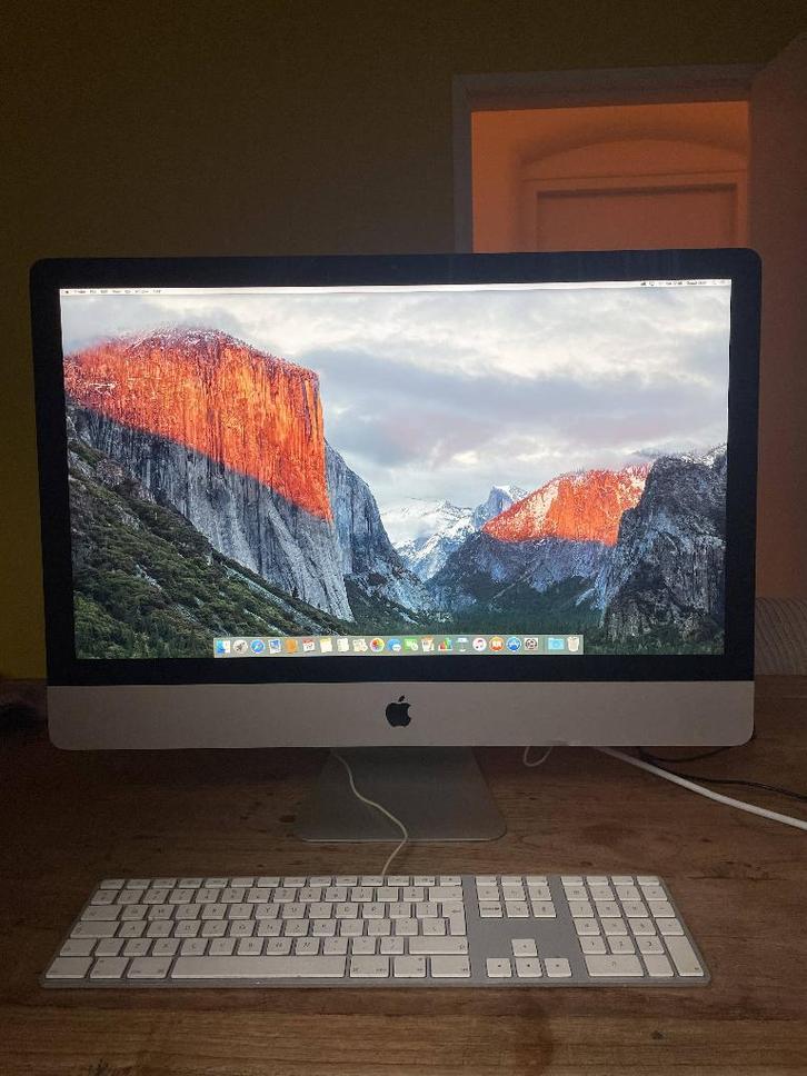 iMac 2014, Computers en Software, Apple Desktops, Gebruikt, iMac, 3 tot 4 Ghz, 8 GB, Ophalen