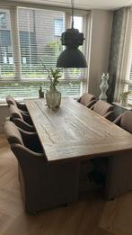 Eettafel 240 kloostertafel, Huis en Inrichting, Gebruikt, 200 cm of meer, Rechthoekig, 50 tot 100 cm