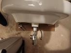 Wastafel compleet, Huis en Inrichting, Badkamer | Badkamermeubels, Zo goed als nieuw, Minder dan 100 cm, Wasbak of Wastafel, 25 tot 50 cm