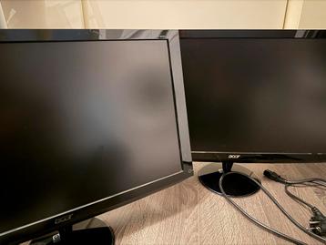 Acer beeldscherm monitor 23” Full HD (2x) scherm beschikbaar voor biedingen