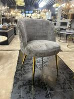 Eric Kuster eetkamerstoel nieuw stoel goud/zwart frame, Huis en Inrichting, Zwart, Nieuw, Eén, Eric Kuster