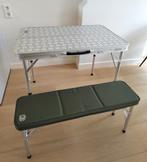 Coleman folding camping table + benches, Caravans en Kamperen, Ophalen, Gebruikt, Campingtafel