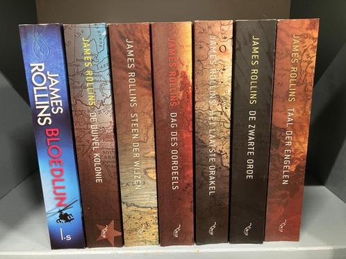 James Rollins - Sigma Force-serie - 7 thrillers, Boeken, Thrillers, Zo goed als nieuw, Nederland, Ophalen of Verzenden